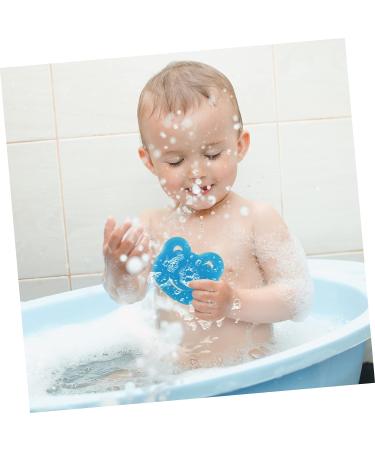 12pcs Baby Bath Sponge Set - Soft Facial and Body Sponges for Gentle Bathing - Cartoon Design Shower Pouf for Baby Bath Supplies - Buy Online on GoSupps.com