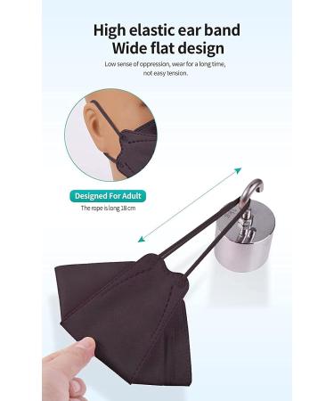 10/50/100Pcs Fish Type Masks for Adults Black/White 4-Layer 3D Protective Disposable Face_Masks with Nose Wire for Women - Buy Online on GoSupps.com