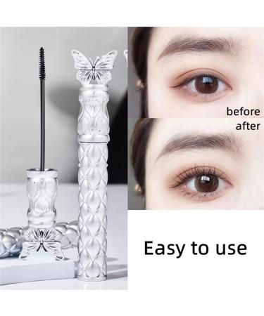 Waterproof Black Mascara with Small Brush Long Lasting Smudge-Proof Voluminous Eyelashes Gift (1pc) - Buy Online on GoSupps.com