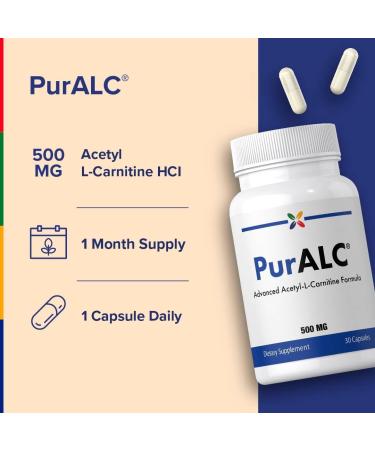 Stop Aging Now - Acetyl-L-Carnitine HCI - 500mg - 30 Capsules - Buy Online on GoSupps.com