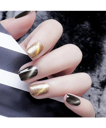 Croitout Cat Eye Gel Nail Polish Set with 1 Magnet Shellac Nail Gel Polish Colours Set Magnetic Gel Nail Polishes Set Soak Off Shellac Gel Nail Polish UV Kit Best Gift for Women 4 x 7.3ml UK-4MY-0002 7.3 ml (Pack of 4) - Buy Online on GoSupps.com