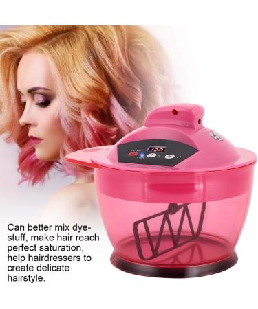 Electric Hair Coloring Bowl - Rose Red Dye Mixer for Salon-Quality Results - Buy Online on GoSupps.com