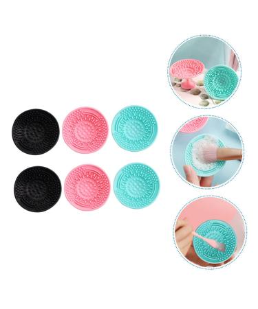 Beaupretty 18 Pcs Makeup Brush Cleaner Pad - Essential Cosmetic Brush Cleaning Mats & Gadgets for Flawless Beauty - Buy Online on GoSupps.com