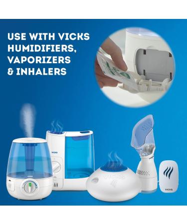 Vicks Soothing Vapors Replacement Pads - 6 Count - White - Buy Online on GoSupps.com