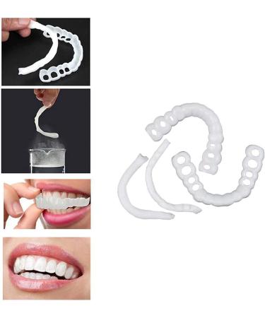 FCcassiel Snap on Veneers - Temporary Teeth Cover for Men and Women - Fix Imperfect Teeth, No Pain or Drilling - Pack of 2 - Buy Online on GoSupps.com