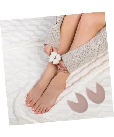 Gatuida Ballet Accessories - 5 Pairs Durable Beige Toe Covers & Half Socks for Dance Protection - Buy Online on GoSupps.com