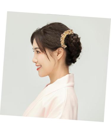 DOITOOL crystal flower Hair up mosaic spring the flowers hair combs for wedding bridal hair accessories wedding hair comb hair accessories women's wedding hair clips for brides - Buy Online on GoSupps.com