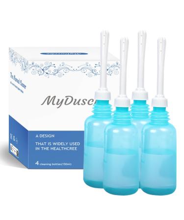 Douches Enema Bulb Shower Douche - Anal Cleaner 4 Pack Enema kit Highly Elastic Material enemas at Home for Constipation for Men for Women 150ML