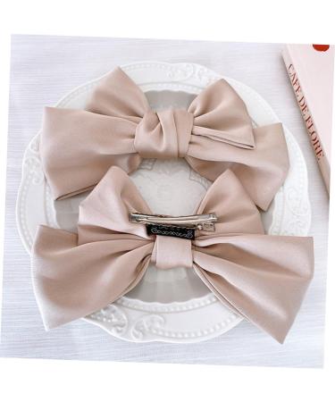 minkissy 8 Pairs bow hairpin bows for baby girls new year hair decoration linen hair bows baby girls bows ribbon bowknot accessories bow alligator clips Miss fabric wedding hair clip - Buy Online on GoSupps.com