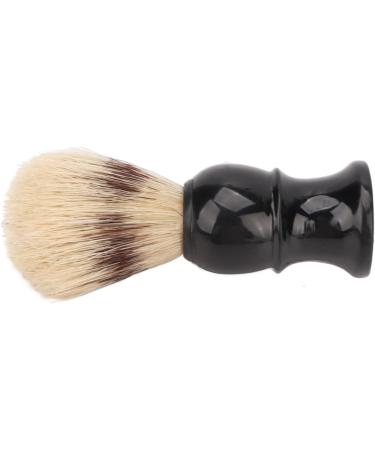 Deosdum Portable Beard Brush for Men - Black Curved Handle Foaming Cleaning Brush for Home & Travel - Buy Online on GoSupps.com