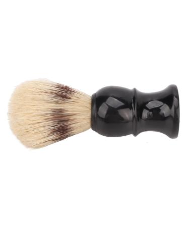 Portable Shaving Brush for Men | Curved Handle Premium Bristles & Foam Enhancer - Buy Online on GoSupps.com