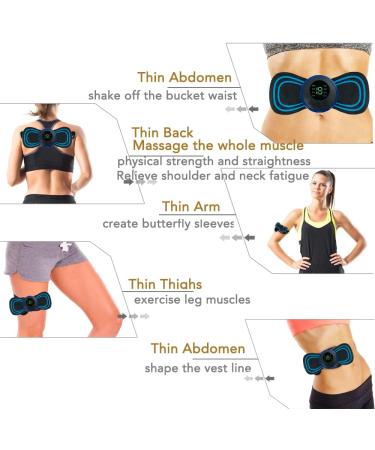 Top EMS Foot Massage Device & Abdominal Muscle Trainer - Deep Tissue Relief for Neck Back Shoulders Legs & Feet - Buy Online on GoSupps.com