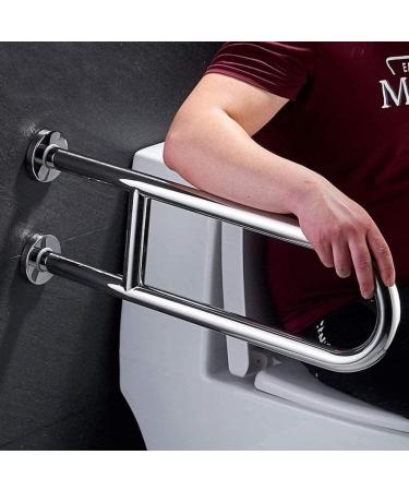Bathroom Grab Bars Stainless Steel Grab Rail Shower Safety Handle Anti Slip Balance Bar Handicap erly Bath 60cm - Buy Online on GoSupps.com