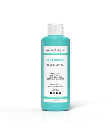 Wet Kisses 8oz Fragrance Oil I Perfume I Skin Oil I Scented Oil. DIY Projects Such as Candles Bath Bombs Body Butters Creams & Lotions. Few Drops in The Diffuser Burners or Warmers.