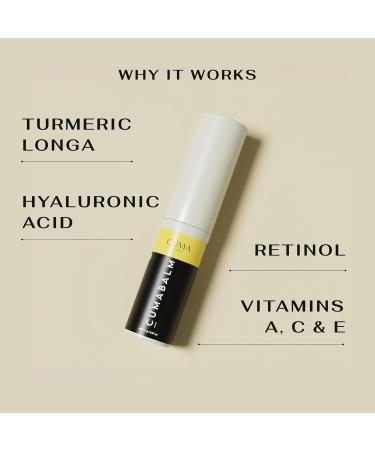 CumaBalm Eye Balm with Turmeric and Retinol for Puffy Eyes & Dark Circles Vegan - Buy Online on GoSupps.com