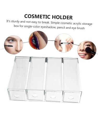 NOLITOY 1pc Box Eye Shadow Storage Box Storage Drawers Toiletry Organizer Makeup Storage Case Eyebrow Pencil - Buy Online on GoSupps.com