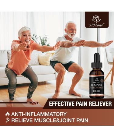 High Potency Hemp Oil 3 Pack - 800,000 Extra Strength for Relaxation, Calming, Sleep, Anxiety & Stress - Natural Hemp Tincture - Organic, Vegan, Non-GMO - USA Grown - 1 Fl Oz (Pack of 3) - Buy Online on GoSupps.com