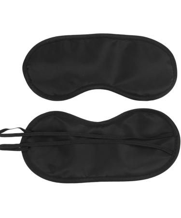 10 Pack Black Eye Mask Blindfolds for Sleep, Travel, Office, Nap - Stress Relief - Buy Online on GoSupps.com