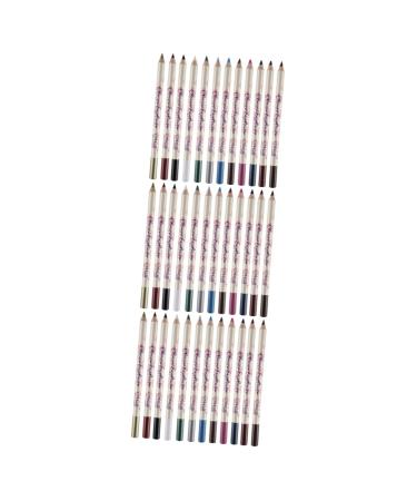TOVINANNA 36 Pcs Eyeshadow Pen Makeup Eyeline Pencil Colored Eyeliner Blue Eyeliner Glue Pen Mousse 1 count (Pack of 1) As Shownx3pcs
