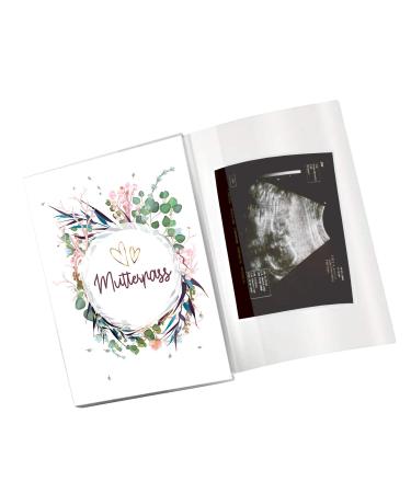 Cozy Raccoon 3-Part Mother s Passport | High-Quality Shell for German Mother Pass | Flower Party Design | Perfect Gift for New Moms in Germany - Buy Online on GoSupps.com