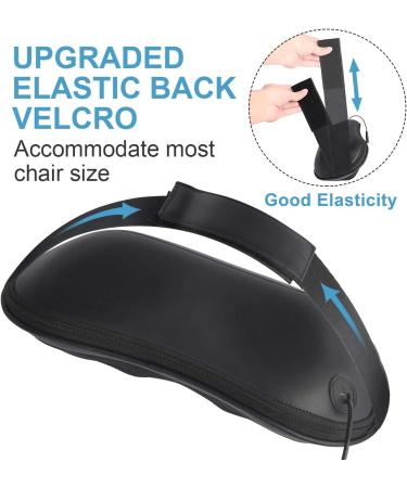 Renpho Shiatsu Massage Pillow with Heat - 3 Speed Neck & Back Massager | Tiefing Black - International Shipping Available - Buy Online on GoSupps.com
