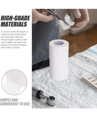 5 Rolls Medical Pressure Sensitive Tape | Skin-Friendly Self-Adhesive Paper Tape | Gentle Adhesion & Breathable | Portable Medical Tape for International Shipping - Buy Online on GoSupps.com