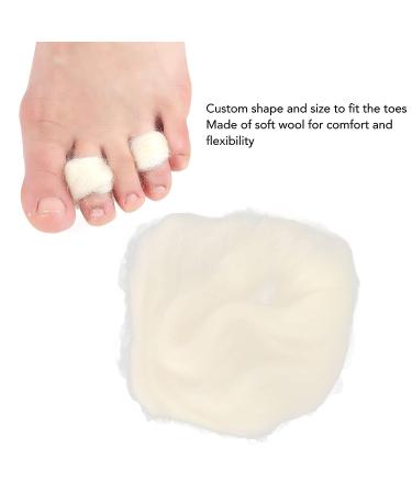 Wool Toe Cushion Corrector - Reduce Friction, Absorb Sweat, and Improve Breathability - Buy Online on GoSupps.com