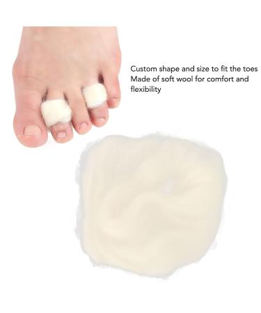 Wool Toe Separators for Men - Breathable & Soft Pain Relief Cushioning - Buy Online on GoSupps.com