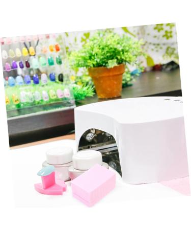 VINTORKY 3 Nail Remover Cotton Lashes Glue Nail Wraps Pad Nail Art Gel Nail Removal Pads Eyelash Nail Gel Polish Manicure Remover Wipe Cleaning Wipe Hard Natural Cotton Fiber Pink - Buy Online on GoSupps.com