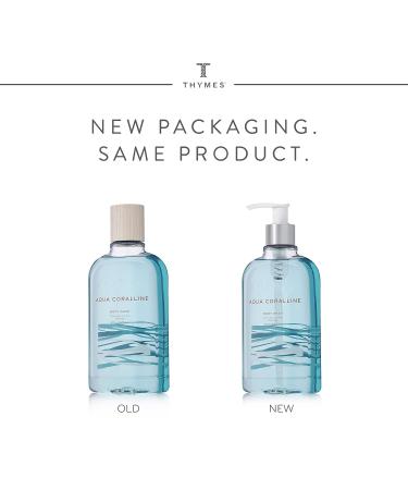 Thymes Aqua Coralline Body Wash 9.25 oz - Luxury Shower Gel for Men & Women - Buy Online on GoSupps.com