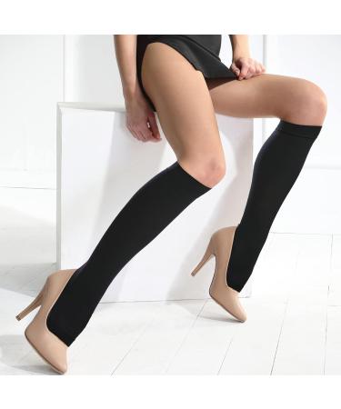 Ailaka 20-30 mmHg Knee Cups for Varicose Veins - Firm Support for Men & Women | Ideal for Travel Nurses Pregnancy & Relaxation - Buy Online on GoSupps.com