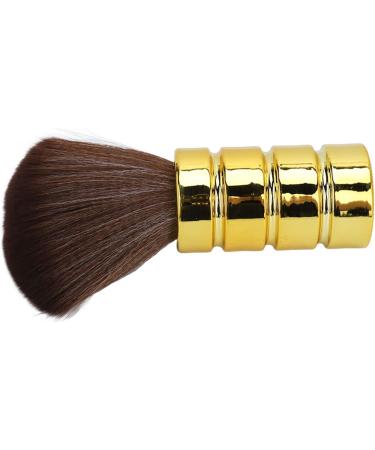 KUIKUI Soft Gentle Neck Duster Brush for Professional Barber Neck Cleaning - Gold - Buy Online on GoSupps.com
