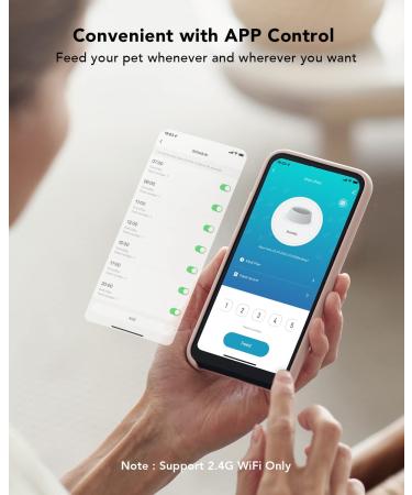 PETLIBRO Automatic Cat Feeder | WiFi Smart Food Dispenser | 10 Meals Per Day | Voice Recorder | 6L Stainless Steel Bowl - Buy Online on GoSupps.com