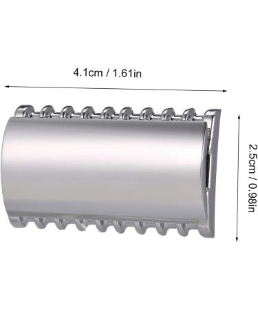 Anself Stainless Steel Replacement Head for Classic Double Edge Safety Razor - Durable & Precise Shaving Solution - Buy Online on GoSupps.com