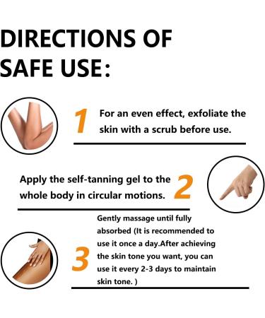 Bploar Intensive tanning gel tanning cream for the sun waterproof for longlasting tanning fast tanning selftanning gel for face and body 150 g - Buy Online on GoSupps.com