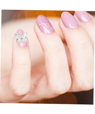 FRCOLOR 30 Pieces Nail Decoration Nail Decoration DIY Shell Decoration Metal Trim Metal Decoration Nail Butterflies Butterflies Nail Decoration Nails Gemstones 3D Alloy Manicure Accessories - Buy Online on GoSupps.com