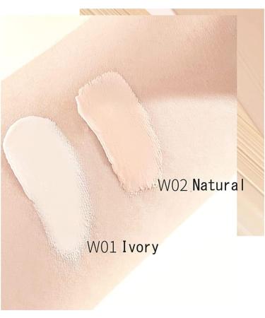 Hydrating Waterproof and Light Long Lasting Foundation Admd Light Fog Makeup Holding Liquid Foundation Moisturizing Concealer Light Brightening Oil Control (B-Ivory) - Buy Online on GoSupps.com