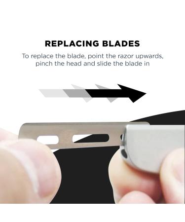 Feather Artist Club Black SS Straight Razor - Precision Shaving Tool - Buy Online on GoSupps.com