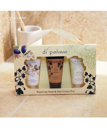 Di Palomo Hand and Nail Cream Set - 30ml Orange Blossom Wild Coward & White Grape | Best Hand Cream for Very Dry Hands - Buy Online on GoSupps.com