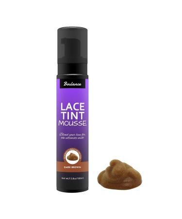 Lace Frontal Tint Mousse and Spray for Wigs - Hair Color Styling Foam and Mist Brown Dark Brown - Buy Online on GoSupps.com