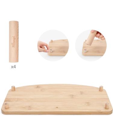 Niteangel Anti-Slide Hamster Wheel Platform - Fits for Niteangel Super-Silent Hamster Wheel | Acrylic Wheel | Wooden Wheel | Cloud Series Hamster Wheel (Medium) - Buy Online on GoSupps.com