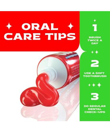 mericaa mall Everfresh + Triple Fresh Formula Red Hot Gel Toothpaste Oral Care. (Pack of 2 X 150G) - Buy Online on GoSupps.com