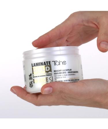 Tahe Laminate Gold Balance Mask Balancing and Disciplining Mask Ideal for Laminar Smoothing System 300ml - Buy Online on GoSupps.com