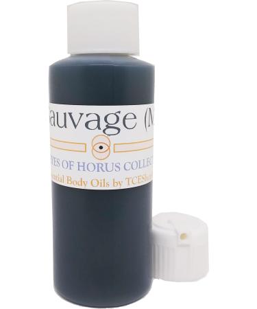 Suaveage - Type D For Men Scented Body Oil Fragrance Flip Cap - Dark Grey - 2 oz. - ID#22709 2 Fl Oz (Pack of 1)