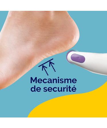 Scholl Velvet Smooth Electric Foot Grater with Diamond Crystals - Pink | Achieve Soft Beautiful Feet | International Shipping Available - Buy Online on GoSupps.com
