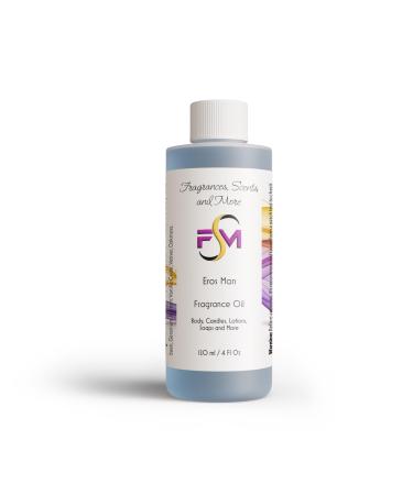 Fragrances Scents and More Eros Man Fragrance Oil - 4 Fl Oz Plastic Bottle (120ml)