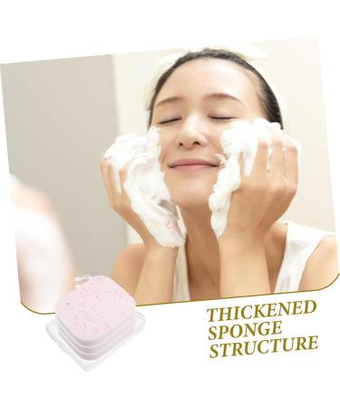 1 Set Reusable Facial Cleaner Sponge - Exfoliating Travel Face Scrubber & Cleansing Puff - Home Accessory - Buy Online on GoSupps.com