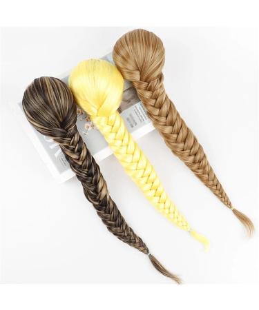 Ponytail Extensions 16 Inch Fishbone Braid Ponytail Synthetic Fishtail Braid Drawstring Ponytail Hairpieces Clip in Braid Ponytail Extensions for Women Easy to Wear for Women(Color:5412-2405) 16inches 5412-2405 - Buy Online on GoSupps.com