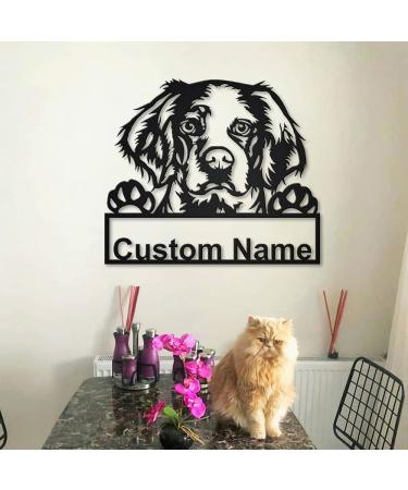 Personalized Brittany Spaniel Dog Hood Art | Custom Wooden Shield Gift | Funny Animal Art | Perfect for Birthdays | Unique Hundegeschenk - Buy Online on GoSupps.com