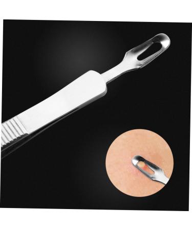 Beavorty 6 pcs Tweezers Blackheads Blackhead Curved for Pimple Steel Stainless Tool Extractor Remover Kit 1 count (Pack of 1) - Buy Online on GoSupps.com